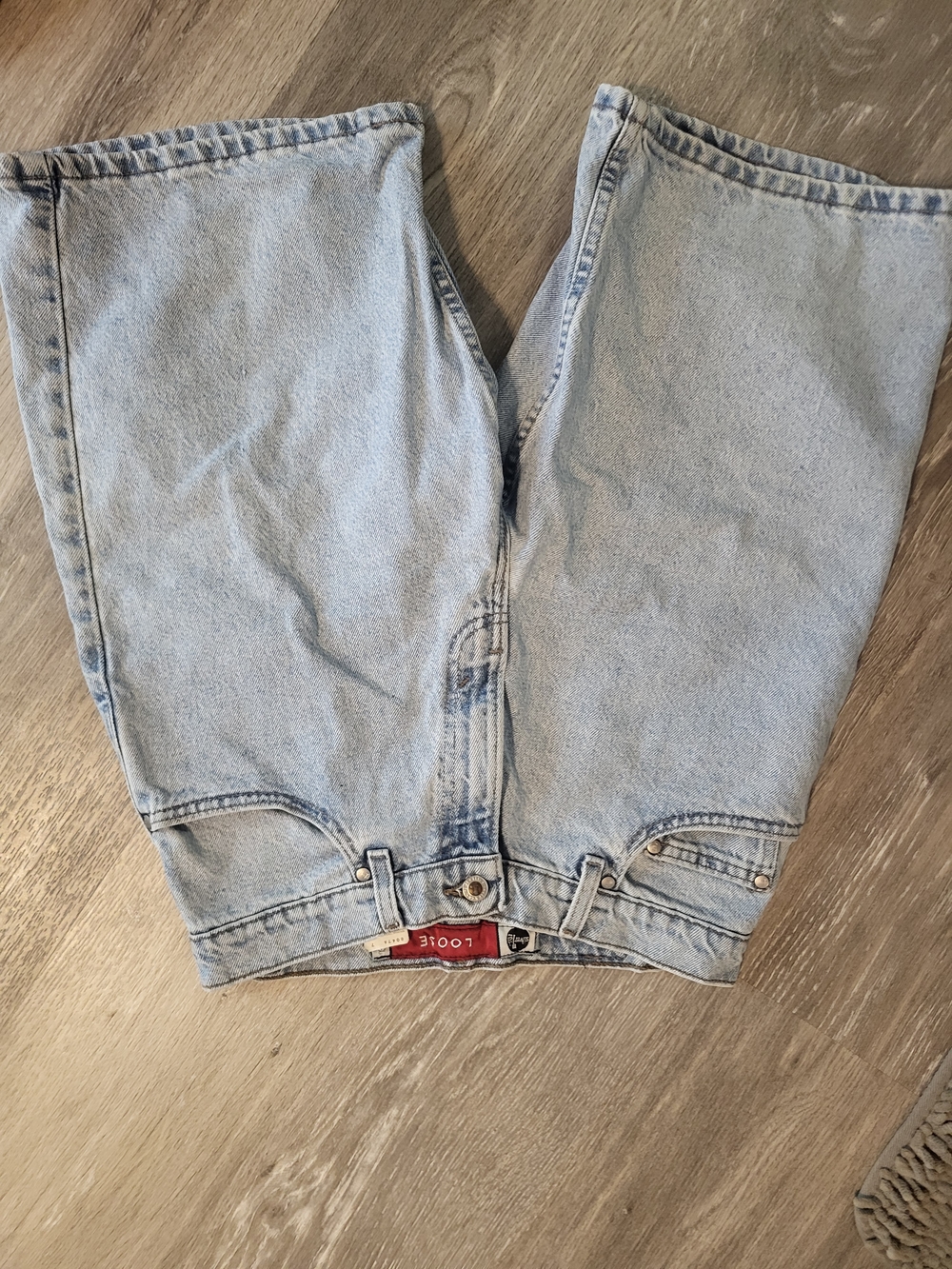 VTG 90s Levi's Silvertab Shorts Mens 30 Blue Loose Fit Jean Jorts Denim USA Made